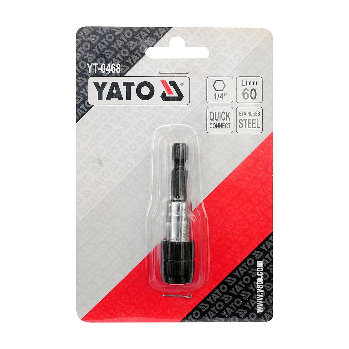 Buy Yato 60 mm, 1/4 Inch Screwdriver Bit Holder Magnetic Sleeve