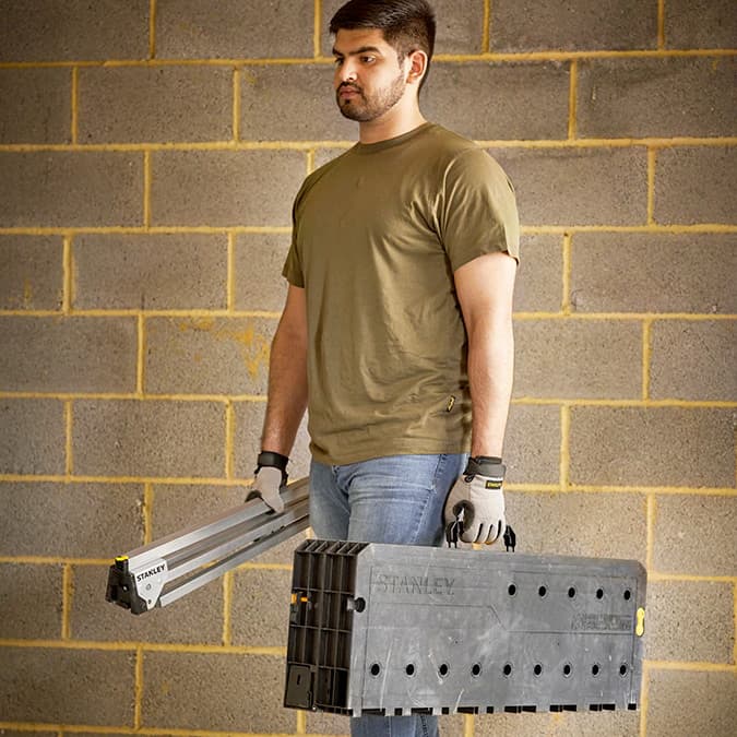 Buy Stanley Essential Fold-Up Workbench With 320 Kg Load Capacity