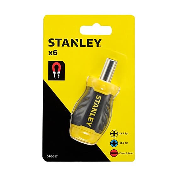 立正大淞南　セットプレー　ジャパンライム Buy Stanley 6 Pcs Stubby Multi - Bit Screwdriver Set, 0-66-357