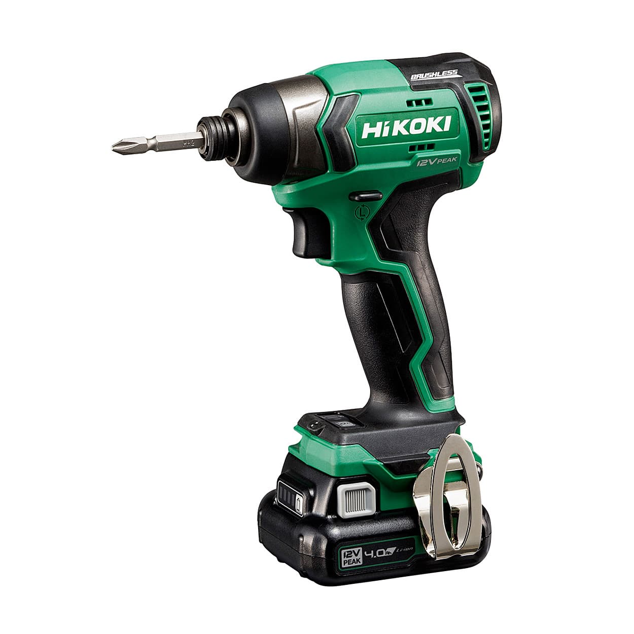HiKoki 12V Peak Ah Li-ion Cordless Impact Driver (Brushless),  WH12DDSCZ