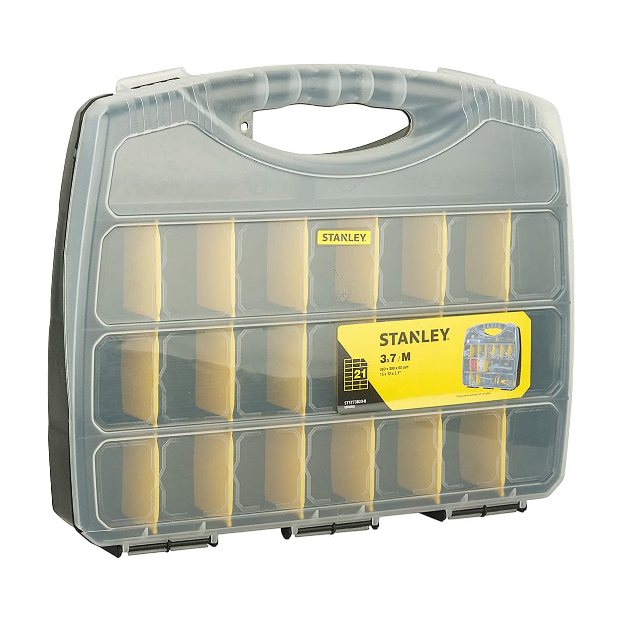 Buy Stanley Polycarbonate Medium Organizer With 21 Separator Slots