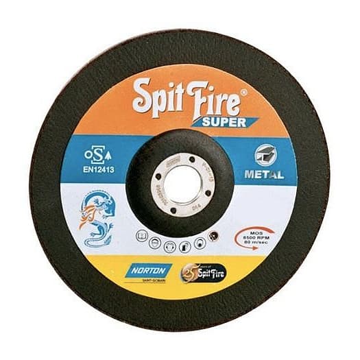 Buy Norton Spitfire Stainless Steel / Inox 125 x 5 x 22.23 mm
