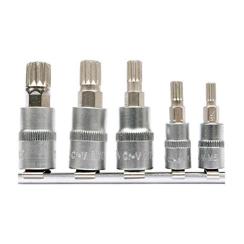 Buy Yato 5 Pcs Spline Torx Bit Sockets Set, YT-04360 Online in