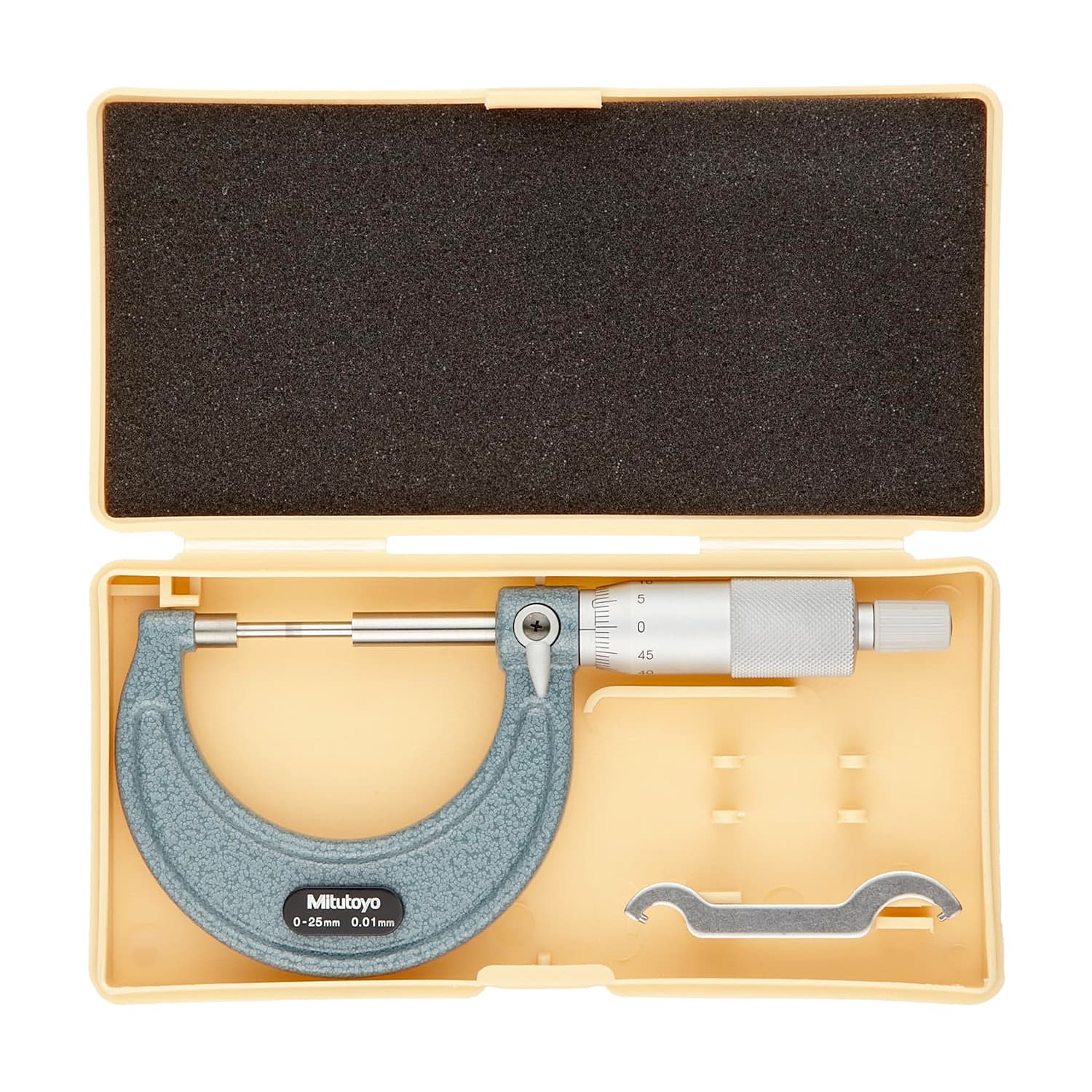 Buy Mitutoyo 0 - 25 mm Spline Micrometer (Type A), 111-115 Online