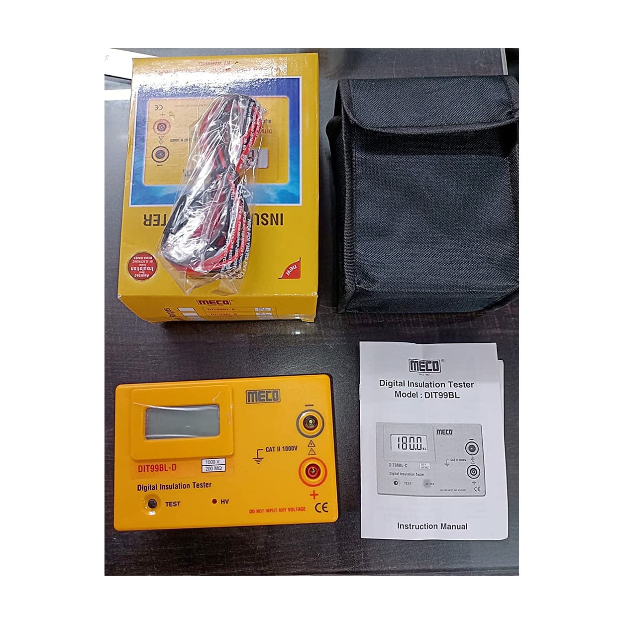 Buy Meco 1000V - 2000M Ohms Digital Insulation Tester, DIT99BL - E