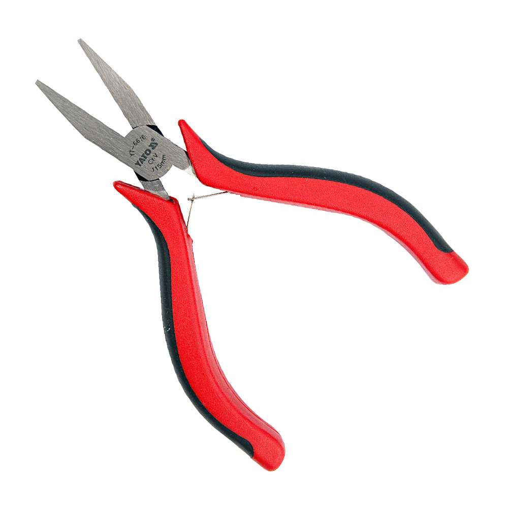 Buy Yato 4.5 inch / 115 mm Flat Nose Mini Pliers, YT-6618 Online