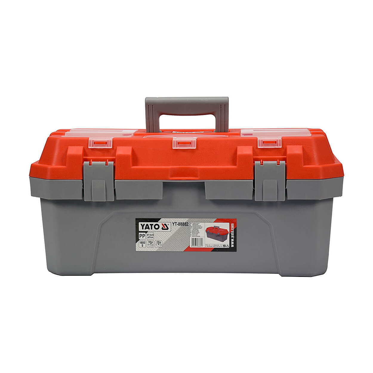 Buy Yato Cantilever Plastic Tool Box (Large), YT-88882 Online in