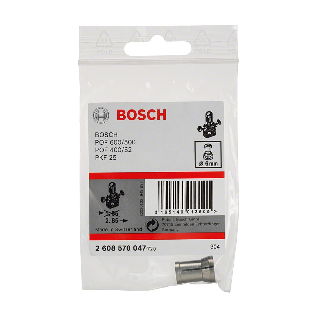 Buy Bosch 6 mm Dia. Collet Without Locking Nut, 2 608 570 047