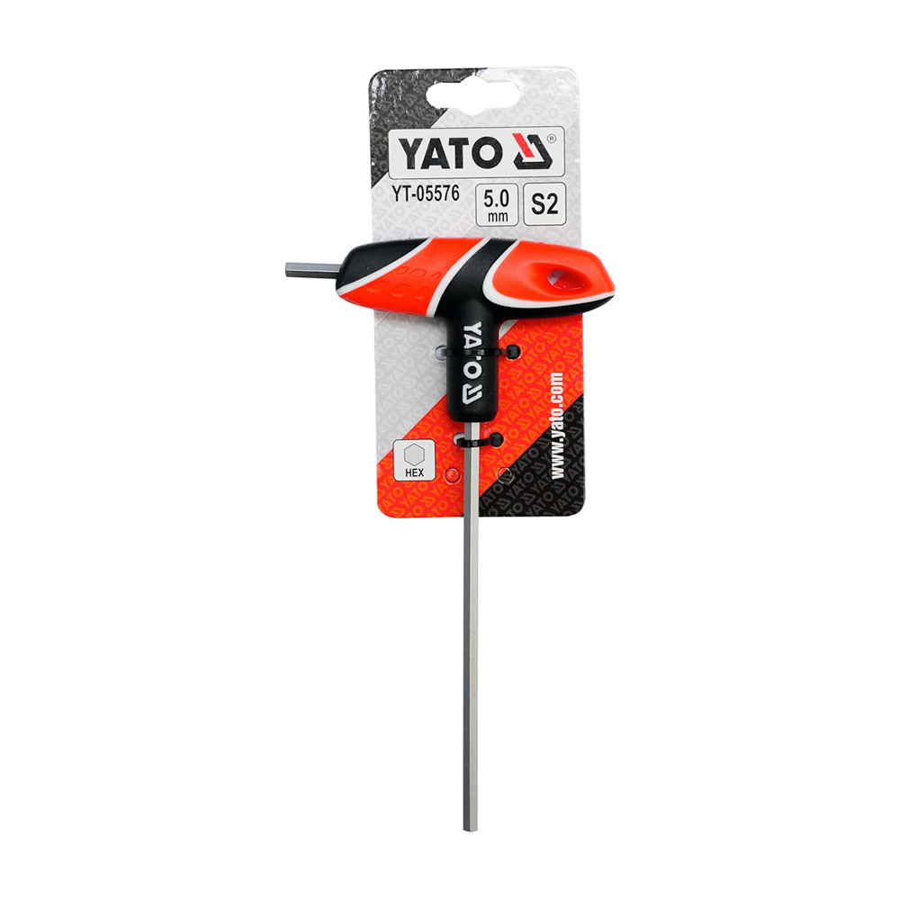 Buy Yato 5.0 mm T-Handle Hex Allen Keys, YT-05576 Online in India