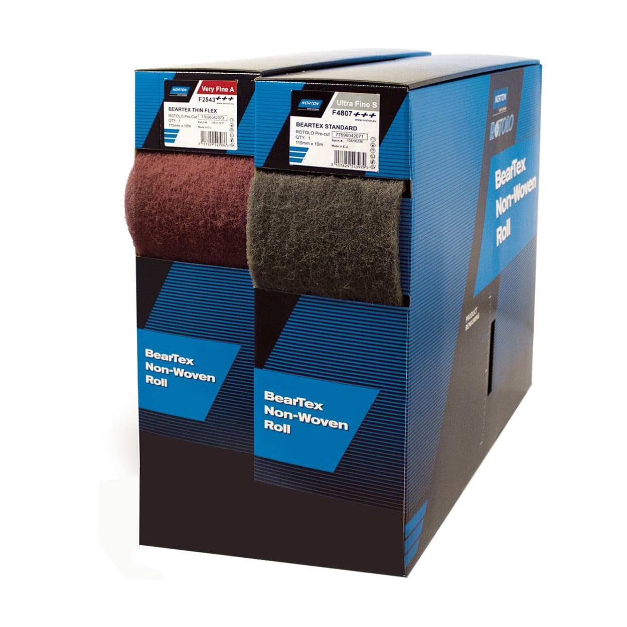 Buy Norton Bear-Tex 150 mm x 10 Mtr 24NM Maroon Rolls, BX13 Online