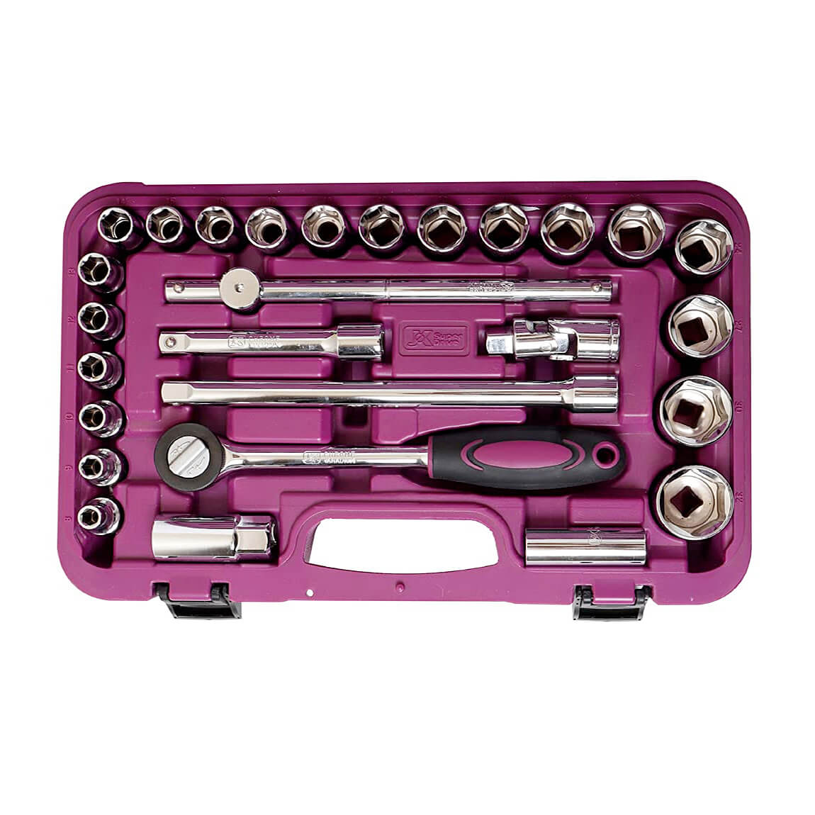Buy JK 27 Pcs 1/2 Sq. Drive Bi-Hexagonal Socket Sets, SD7800526