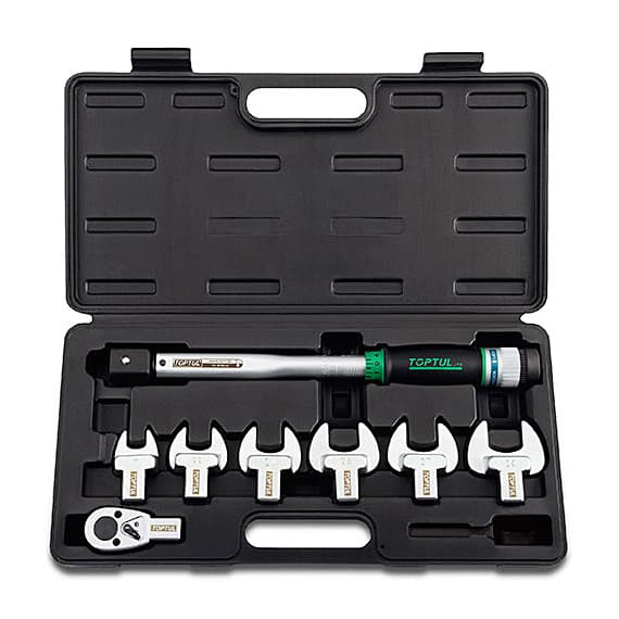 Buy Toptul 8 Pcs / 10 - 80 Nm Open Jaw Torque Wrench (1/2 Sq