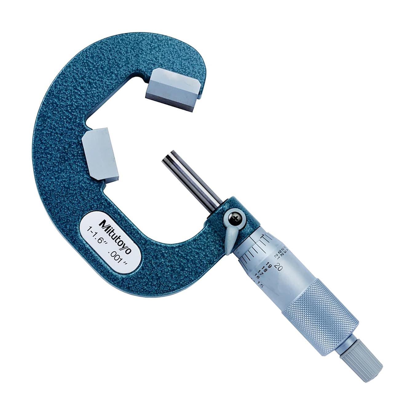 Buy Mitutoyo 1 - 1.6 inch V-Anvil Micrometer with Carbide Tip (3