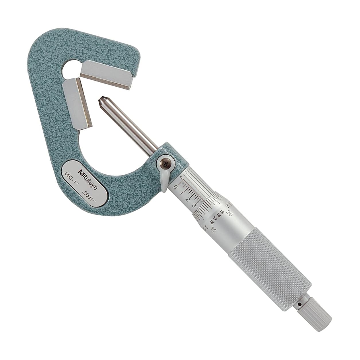 みー Buy Mitutoyo 0.09 - 1 inch V-Anvil Micrometer with Carbide Tip (3