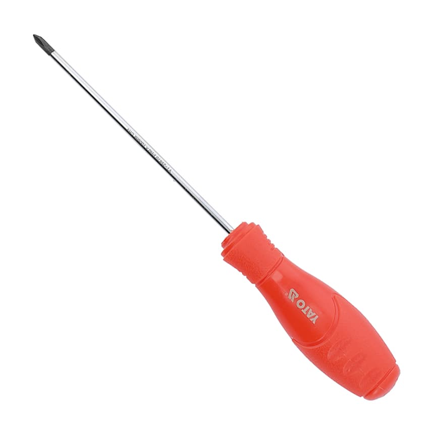Buy Yato PH0 x 100 mm Blade Length Phillip Screw Driver, YT-25670