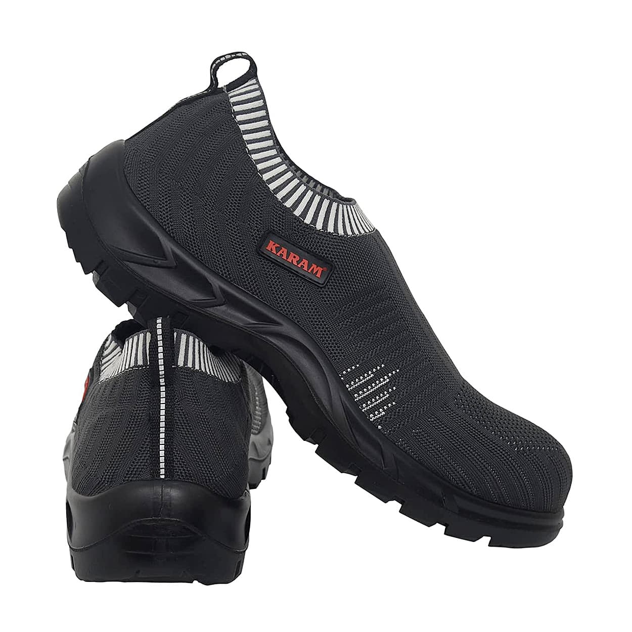 Buy Karam Flytex Upper Safety Shoe - Fibre Toe (Grey), FS201FN