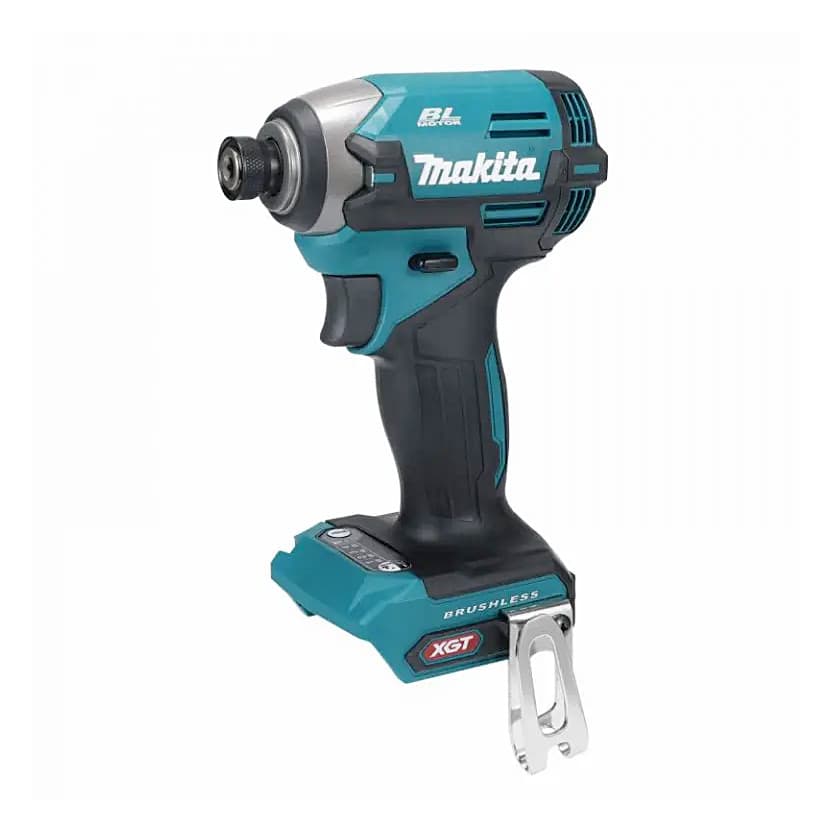 Makita 40V max XGT BL 220 Nm Cordless Impact Driver with Rapid Charger  Pcs Ah Batteries, TD003GA201