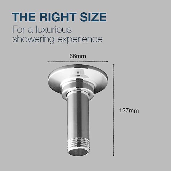 KOHLER K-7394-CP Duscharm Für Die Deckenmontage – 6 Zoll, Poliertes Chrom