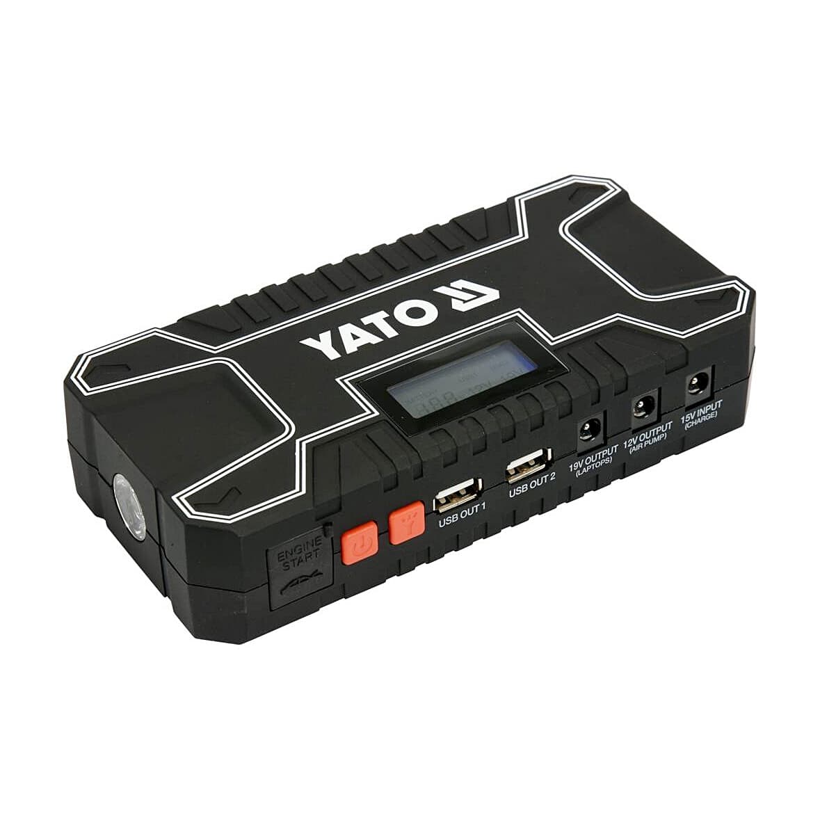 Buy Yato 10,000 mAH Jump Starter Power Bank, YT-83082 Online in