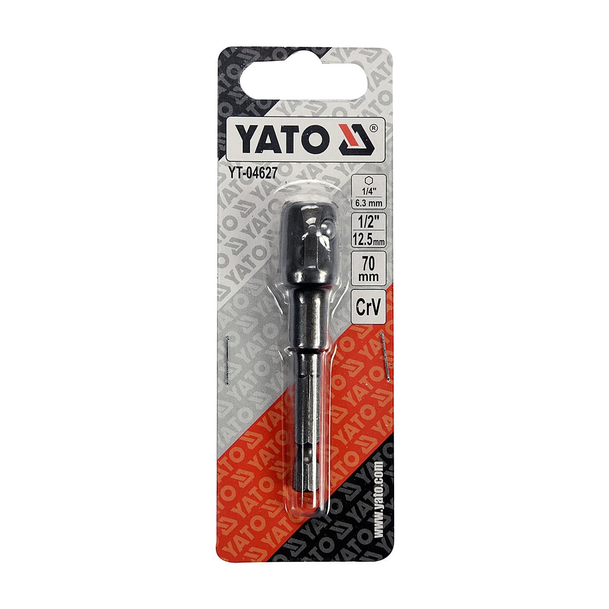 Buy Yato 70 mm / 1/2 Inch Socket Adapter Hex Shank, YT-04627