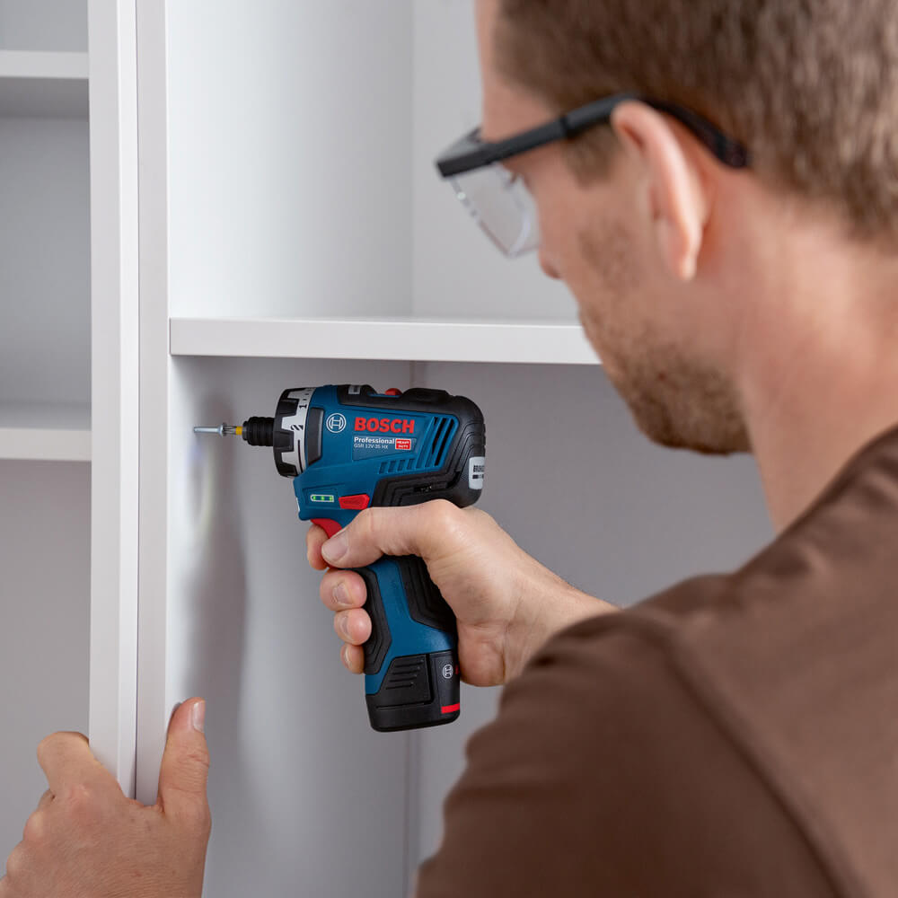 Bosch 12V Lithium-ion Professional Cordless Screwdriver (Bare Tool), GSR  12V-35 HX