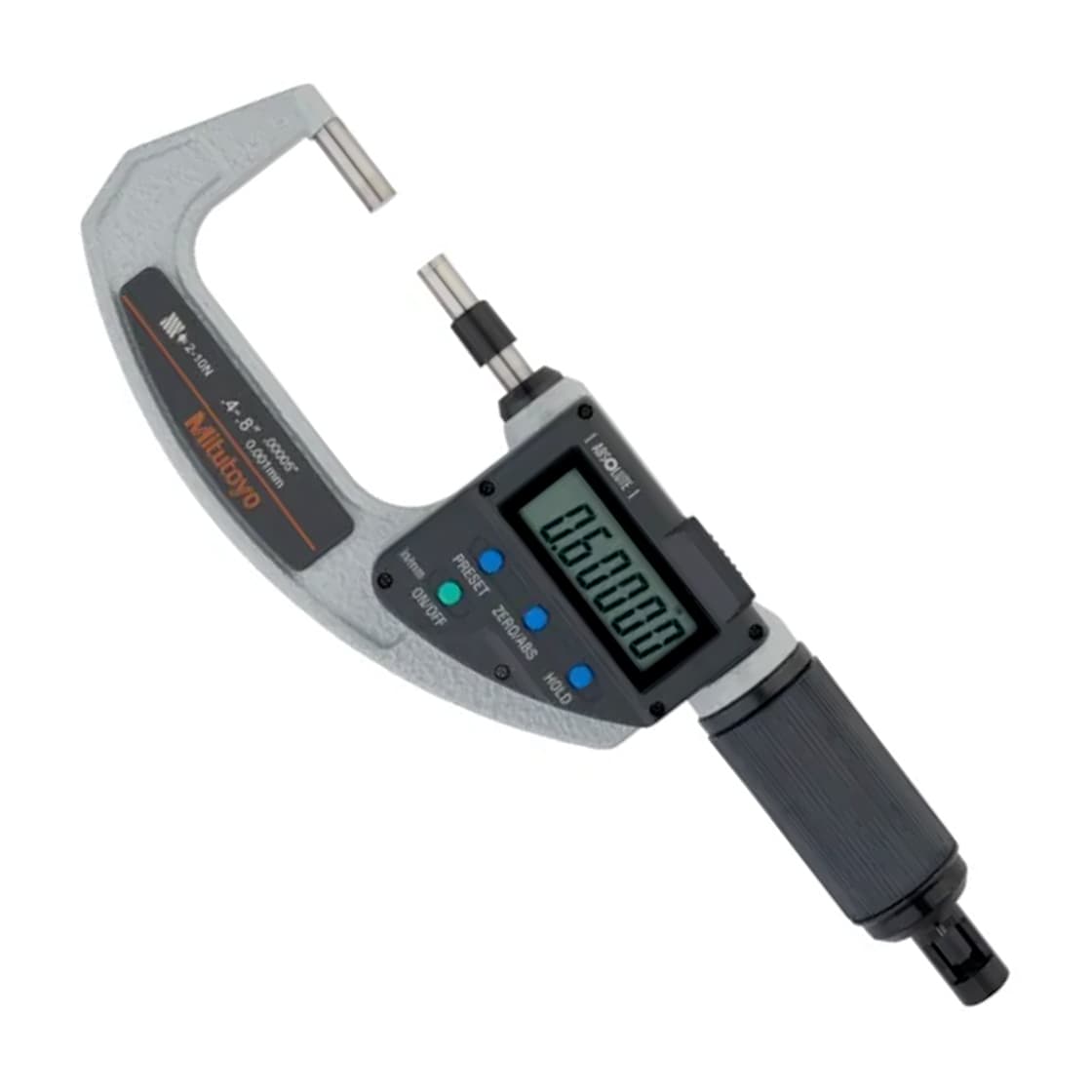 Buy Mitutoyo 0.4 - 0.8 inch ABSOLUTE Digital Micrometer With