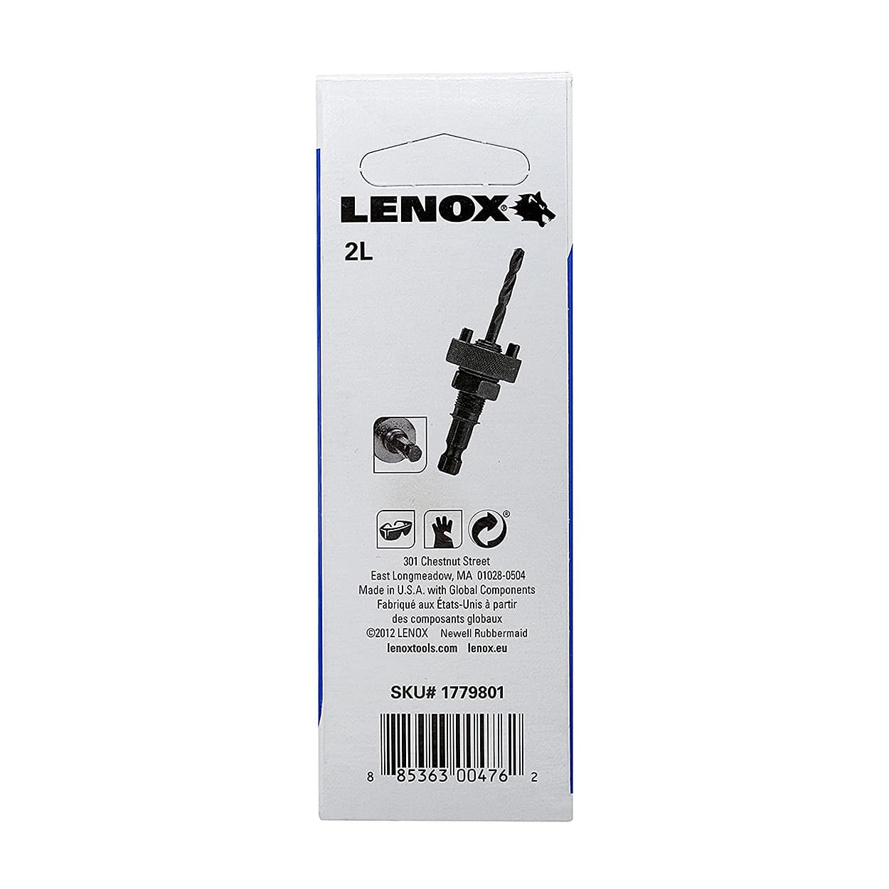 Buy Lenox 32 mm - 152 mm Standard Hole Saw Arbor With 4-1/4 Inch
