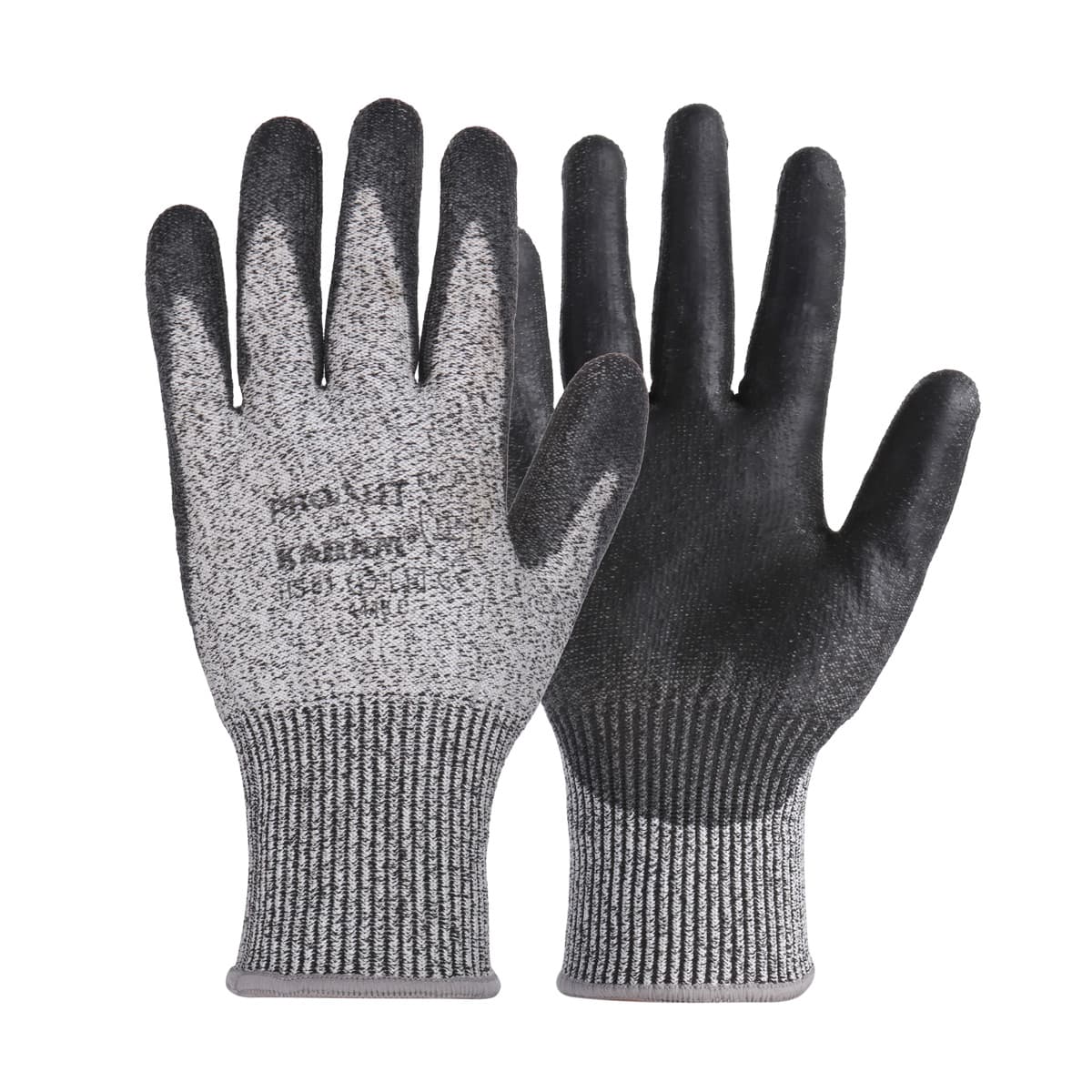 Buy Karam Black Supported Hand Gloves (Medium) (Pack Of 6 Pair