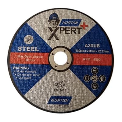 Buy Norton Xpert Plus 180 x 2.8 x 22.23 mm Cut-Off Wheels (Pack Of