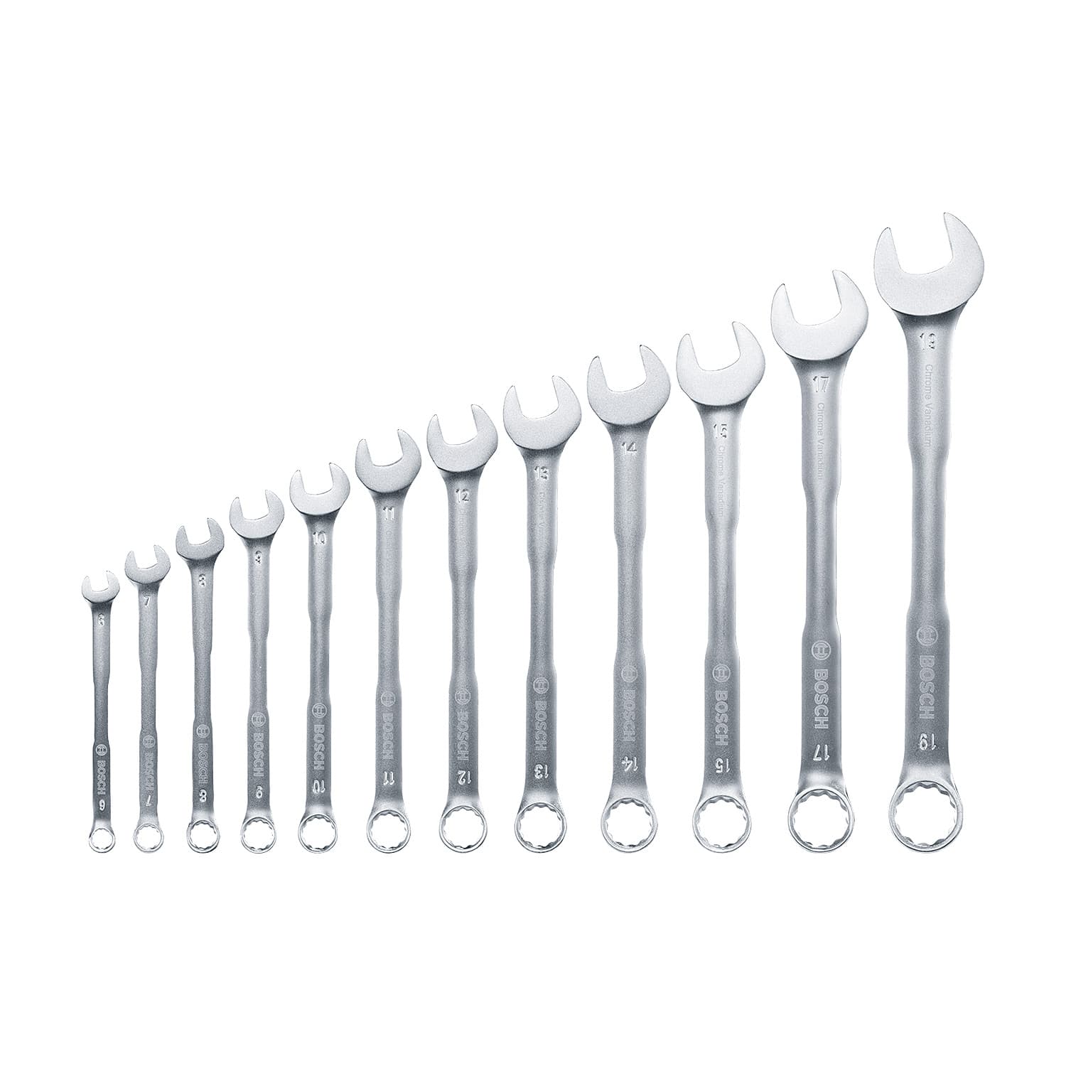 Buy Bosch 12 Pcs Combination Wrench Set, 1 600 A02 Z9D Online in