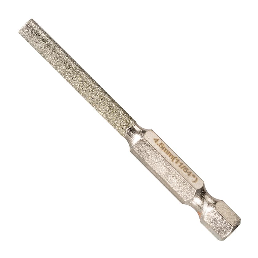 Buy Makita 1/4 inch Hex Shank 4.5 mm Dia Round File Bit for filing