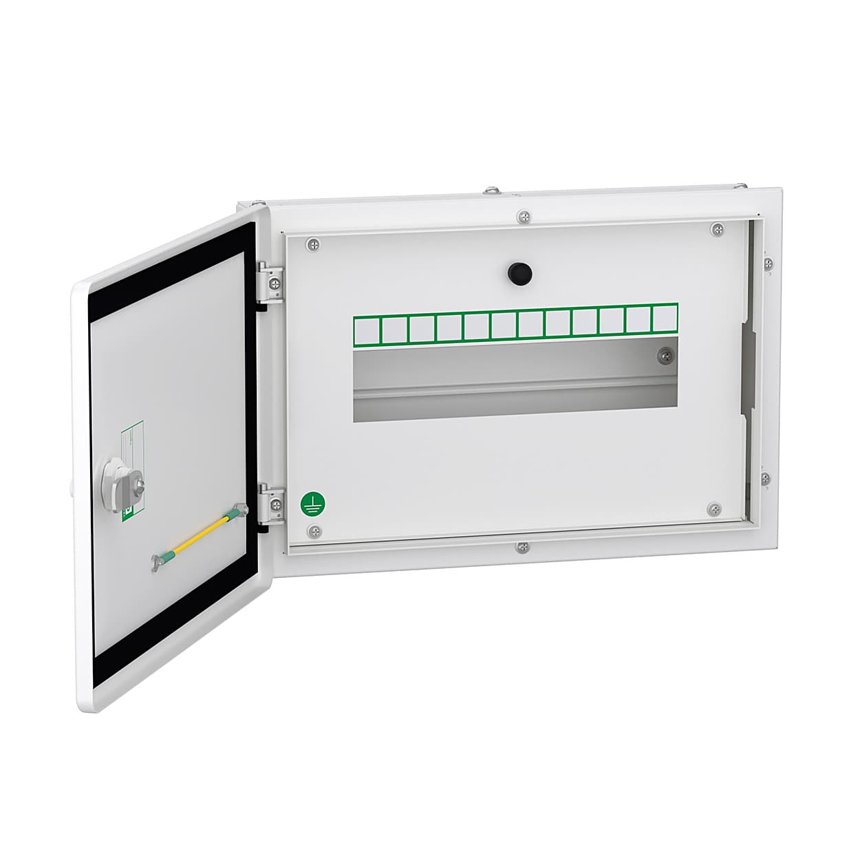 Buy Schneider Electric 12 Way Double Door Metal - SPN DBs (IP43