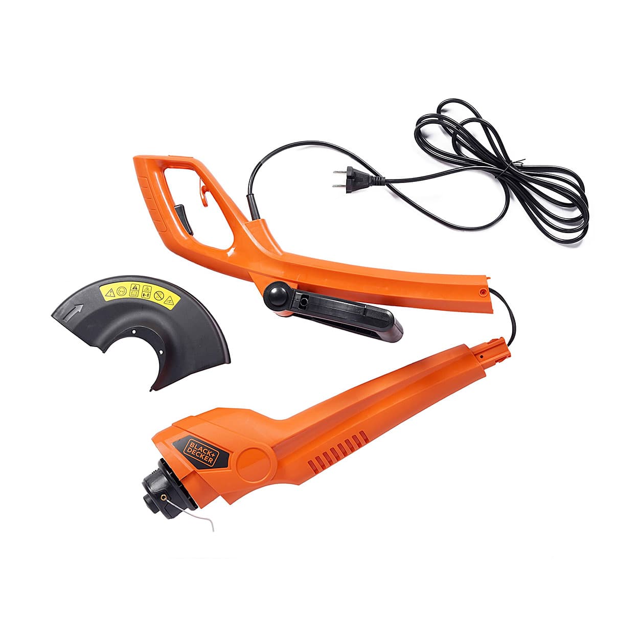Black+Decker 9 inch (23 cm) 350W String Trimmer With Adjustable Handle, GL350L-B1