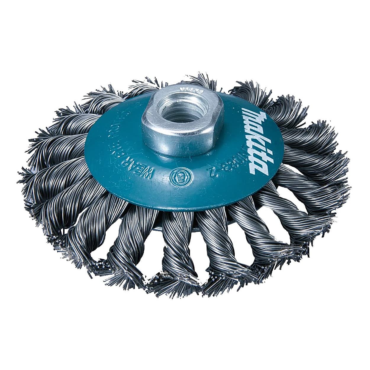 Buy Makita 100 mm Dia. Wire Bevel Brush with Knotted Wire, D-39861
