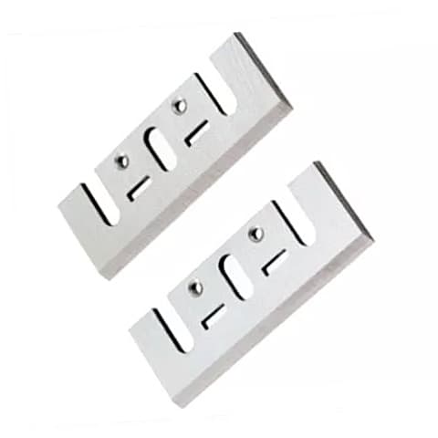 Lames De Raboteuse TCT 82 Mm - Pack De 2 Lames Réversibles Compatibles Makita, Bosch, DeWalt
