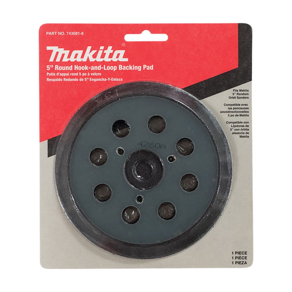 125mm Sanding Discs For Makita BO5031 – 8 Hole, K40 To K240 Grit, 25-300 Pack